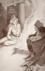 Cian finner Balors datter, illustrasjon fra 